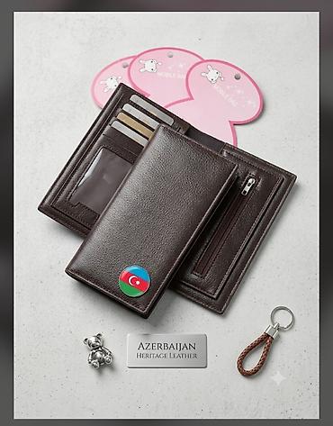 Məhsul: Azərbaycan temalı pulqabı (Heritage Leather) - Material