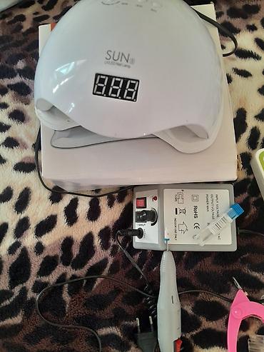 Manikür üçün peşəkar dəst - SUN5 UV/LED dırnaq lampası – rəqəmsal