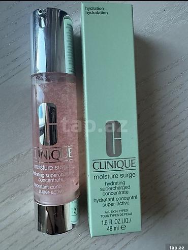 deri plas: Məhsul: Clinique Moisture Surge Hydrating Supercharged Concentrate — 1