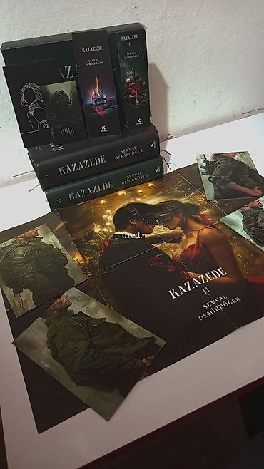 qara lovhə: Məhsul: “Kazazede” – Şevval Demirdöger imzalı kitab seti və kolleksiya — 1