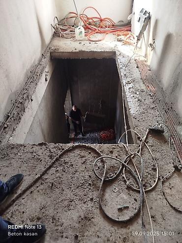 Beton işləri: Beton kəsmə beton deşmə xidməti Karot - HILTI DD 200 / 350 ilə 25 ° — 2