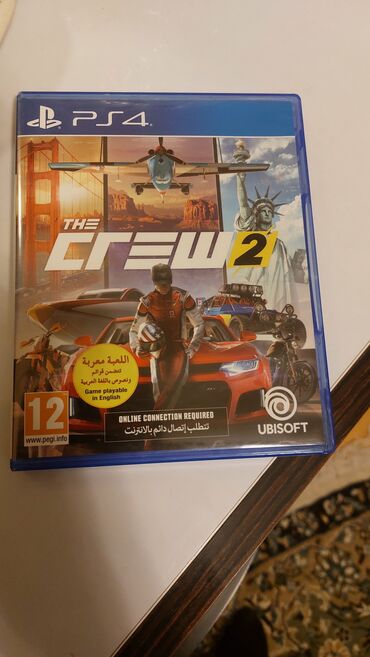PS4 (Sony Playstation 4): The Crew 2 oyunu.Ela veziyyetde.Ps4/5