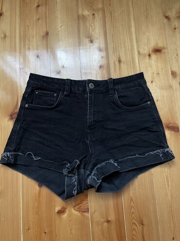 джинсовые шорты для девушек: Повседневные шорты, Джинс, Короткая модель, S (EU 36)