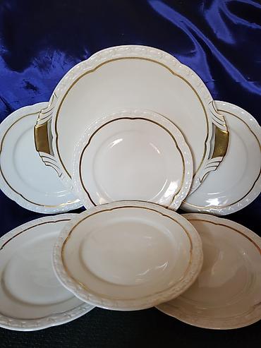 Kuhinjski setovi: Servis za torte,kolace 1929 do 1972g. Edelstein Bavaria. Servis za — 2