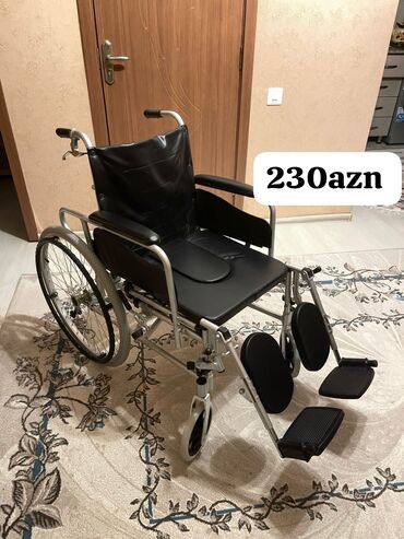 Ortozlar: *Əlil arabası* *Demək olar yenidi. işlənilməyib* *Ev şəraitində