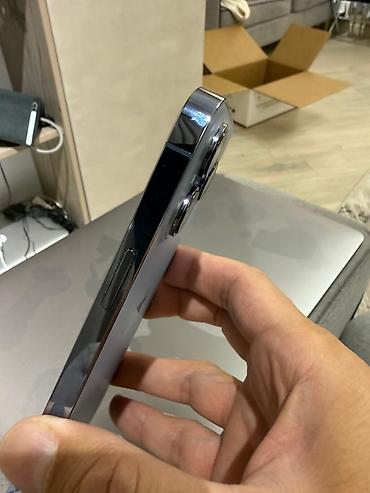 blackview max 1: IPhone 13 Pro Max, Б/у, 128 ГБ, Sierra Blue, Коробка, 78 % — 5