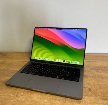 macbook pro m1 pro: Ноутбук, Apple, 16 ГБ ОЗУ, Apple M1 Pro, 14 ", Б/у, память SSD