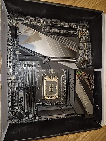 материнская плата: Материнская плата для ПК Gigabyte AORUSRPOX, Б/у — 2