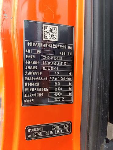 Тягачи: Тягач, Howo, 2020 г., Самосвал — 3