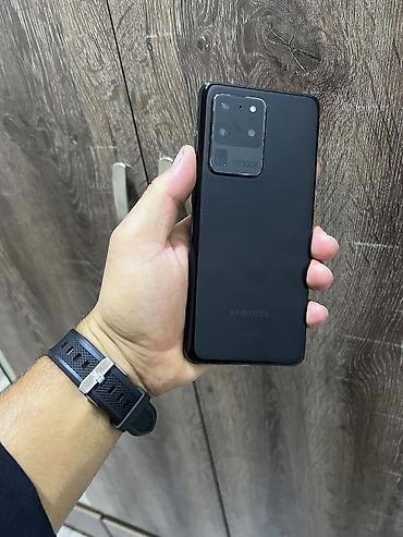 saz limitsiz internet: Samsung Galaxy S20 Ultra, rəng - Qara, Simsiz şarj — 4