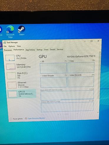 Masaüstü kompüterlər və iş stansiyaları: 🎮 Oyun kompüteri satılır 🔹 Ana plata: B75 🔹 Prosessor: Intel Core — 12