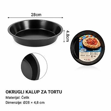 KMT okrugli kalup za tortu 2406135 Praktičan kuhinjski kalup za