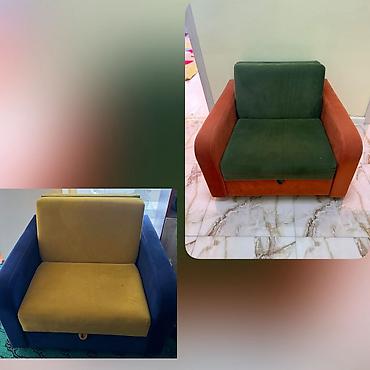matras satilir: 4 ədəd kreslo bir ededi 80 azn tecili satilir Açılır yataqda olur. Çox — 1