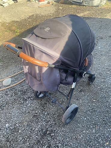 Коляски: Коляска, цвет - Черный, Б/у — 8