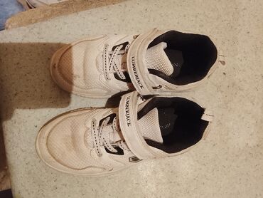 детская одежда из европы: Lumberjack uşaq idman ayaqqabıları - Rəng: açıq krem/ağ tonları, qara