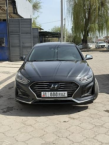 Тонировка автостекол: Hyundai Sonata, new rise 🇰🇷 седан бизнес-класса в темно-сером цвете — 3