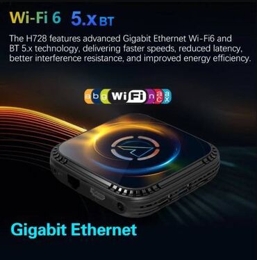 DVD i Blu-ray plejeri: Android TV Box - VONTAR H728 Allwinner- 4/64GB - 8 jezgara procesor — 10