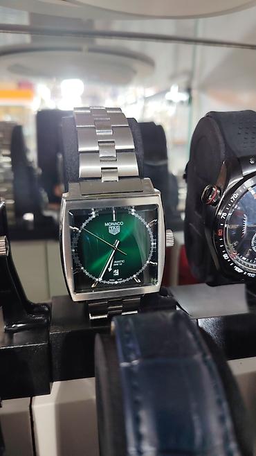 Aksesuarlar: TAG Heuer Monaco avtomatik qol saatı - Korpus: kvadrat formalı — 1