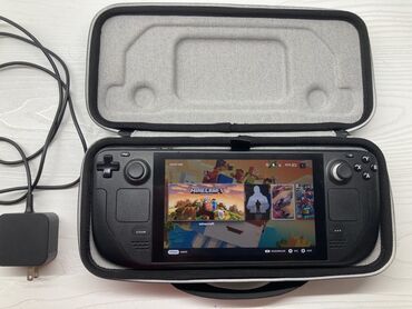 Digər oyun və konsollar: Valve Steam Deck portativ oyun konsolu + aksesuarlar dəsti Steam — 6