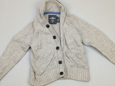 sweterek w kratkę: Sweterek, H&M, 3-4 lat, 98-104 cm, stan - Dobry
