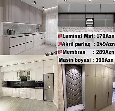 tankdakı qarderob: Mətbəx mebeli və qapalı dolabların hazırlanması – fərqli material və — 1