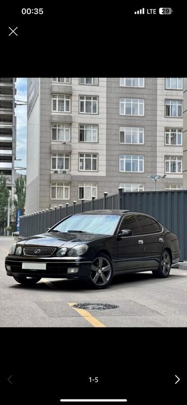 3 уз: Lexus GS: 2001 г., 3 л, Автомат, Газ, Седан