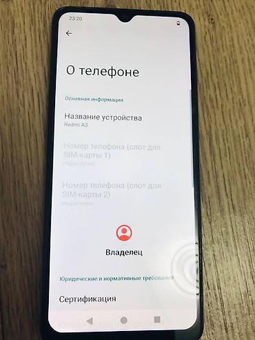 anex ozy: Redmi, Redmi A3, Б/у, 128 ГБ, цвет - Зеленый, 2 SIM — 3