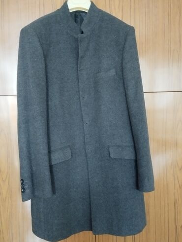 Pencəklər: Palto, 7XL (EU 54), rəng - Boz