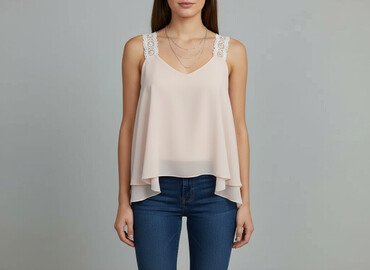 bluzki wizytowe plus size: Women's blouse, size S