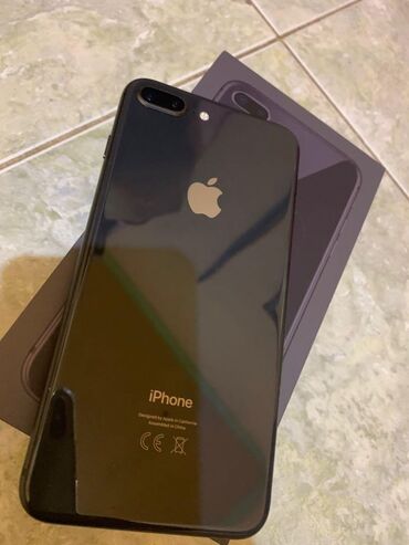 iphone x qiymeti irshad telecom: IPhone 8 Plus, 64 ГБ, Черный, Отпечаток пальца, С документами