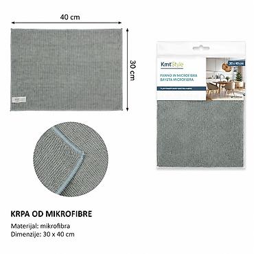 KMT Obična zelena pletena tkanina 3283582 Opis: - Krpa od mikrofibre