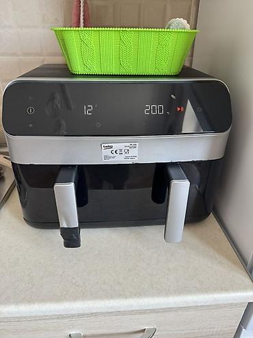 Beko iki bölməli hava fritözü (air fryer) - Marka/model: Beko. Ön