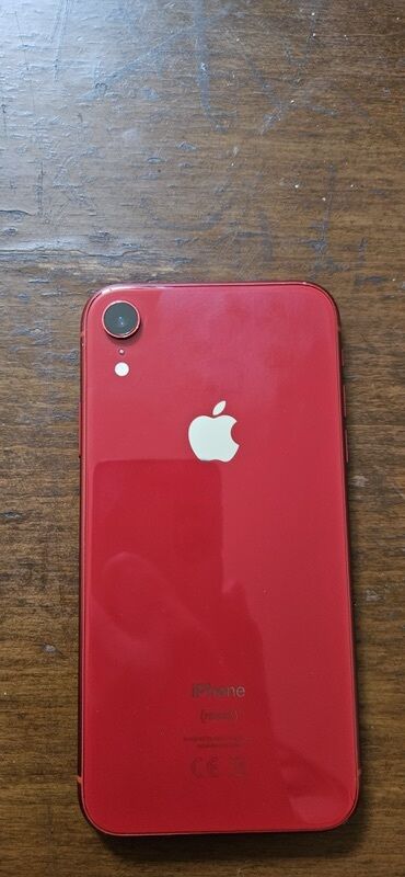 Apple iPhone: IPhone Xr, Qırmızı, Face ID — 7