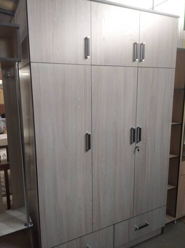 Шкафы для одежды: Шкаф для одежды, Новый, Прямой, ЛДСП — 8