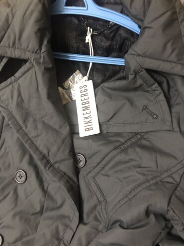 классические мужские куртки: Куртка 5XL (EU 50), цвет - Серый