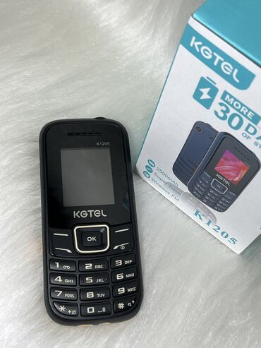 Digər mobil telefonlar: ▪️KGTEL 1205 ▪️30 gün zaryatka saxlama ▪️2 sim kart ▪️2500 mah 🔋