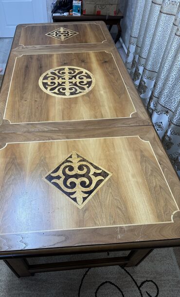 Столы для зала: Стол для зала, Б/у, Складной, Прямоугольный — 6