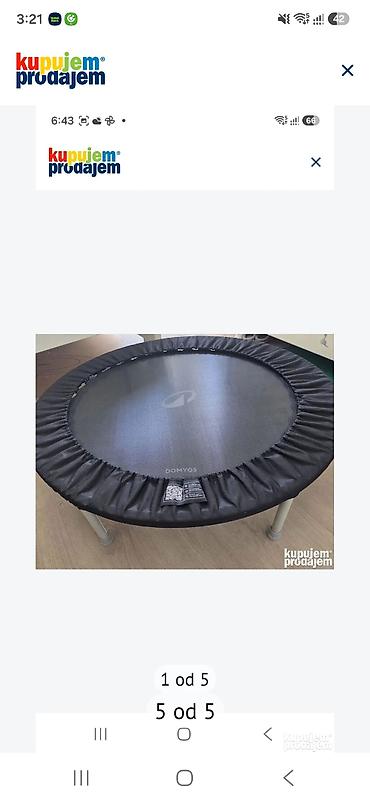 gitara za deca: Prodajem sobnu trambolinu za odrasle i decu. Veoma stabilna. Koriscena — 1