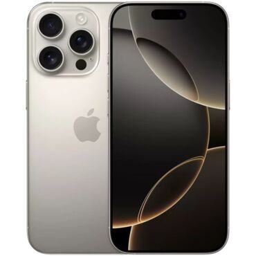Apple iPhone: IPhone 16 Pro, 128 GB, Natural Titanium