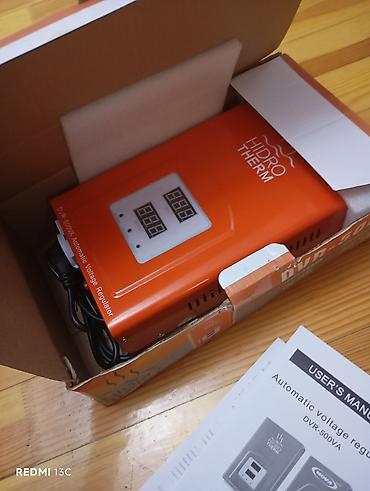 vələmir qiyməti: HIDROTHERM DVR-500VA avtomatik gərginlik stabilizatoru - Model — 1