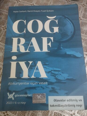 cografiya kitabi: Kitab 7 ay istifadə olunub içində vacib olan məqamlar yazılıb,kitabı