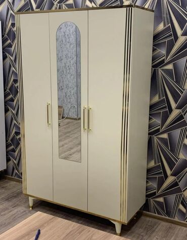 Dolablar: Yeni, Açılan, 3 qapılı Düz dolab, Qarderob, paltar dolabı, Azərbaycan — 12