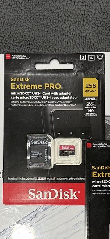 фотосъемка: Карта памяти SanDisk Extreme PRO microSDXC UHS‑I 256 ГБ с адаптером — 1