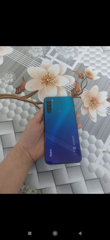 redmi note 8 islenmis: Xiaomi Redmi Note 8, 64 GB, rəng - Göy, 
 Barmaq izi
