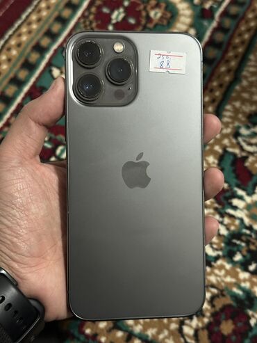 red magic 10 pro бишкек: IPhone 13 Pro Max, Колдонулган, 256 ГБ, Space Gray, Коргоочу айнек, Каптама, 88 %