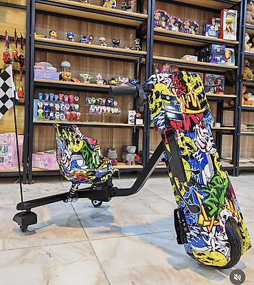 uşaq bodileri: Uşaq üçün elektrikli Drift Trike – rəngli dizaynlar Məhsul təsviri: - — 3