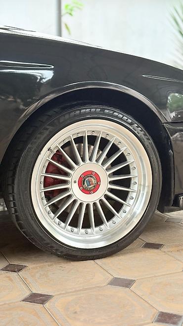 təkərler: Barter 128 style ile Alpina üslublu çoxşaxəli yüngül lehimli disklər — 1