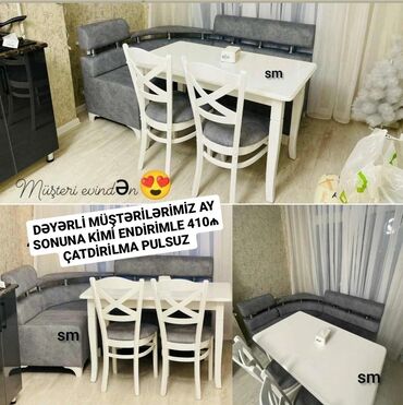 Divan və masa dəstləri: Yeni, Künc divan, Açılmayan, Azərbaycan — 7