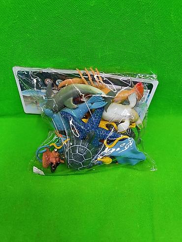 дельфи: Животные морские игрушки в комплекте🦈 Комплектация товара: черепаха — 1