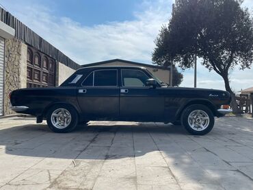 QAZ: GAZ Volga 24 sedan - Kuzov: 4 qapılı, qara rəng, xrom ön-arxa — 6